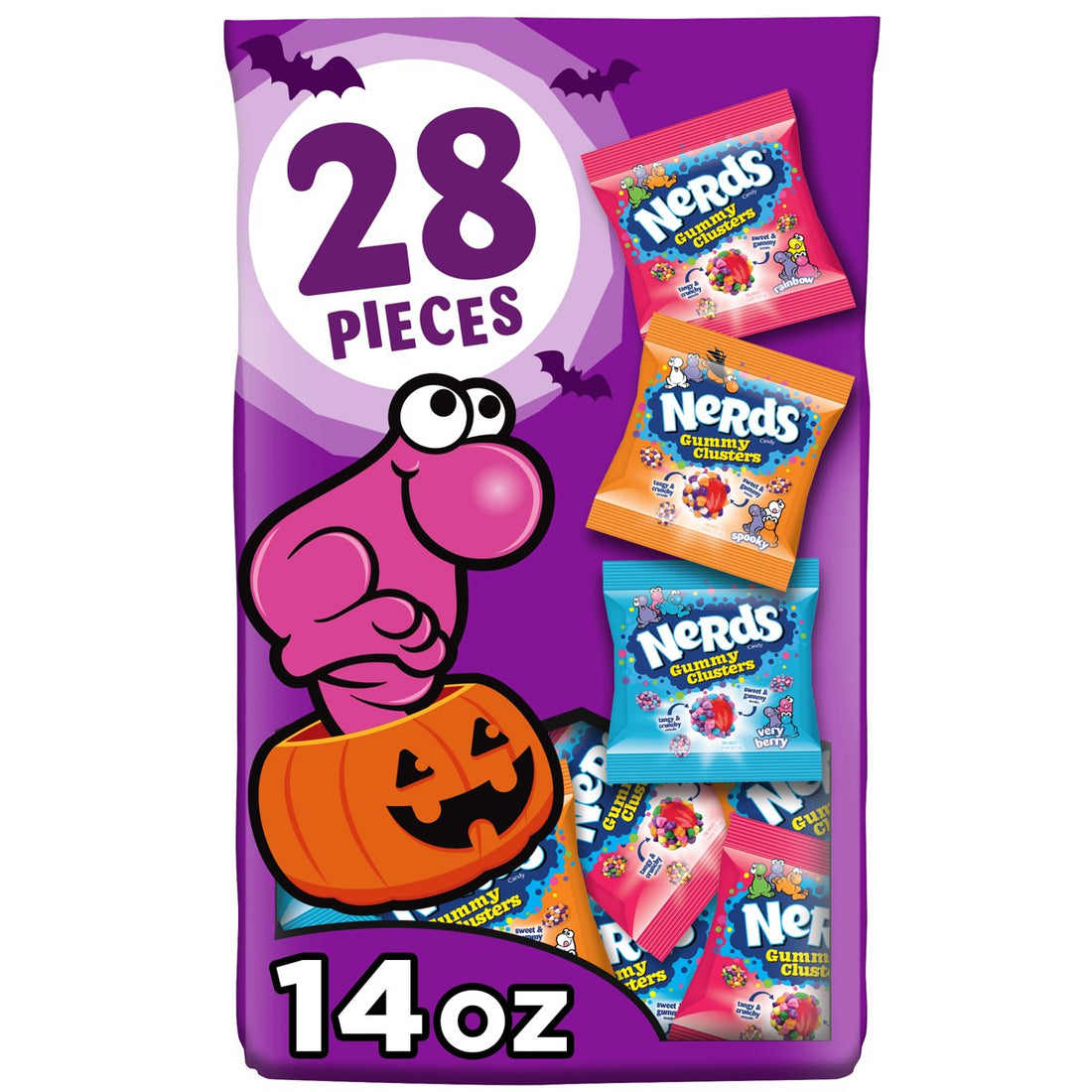 Nerds Gummy Clusters Treat Packs (60 ct)
