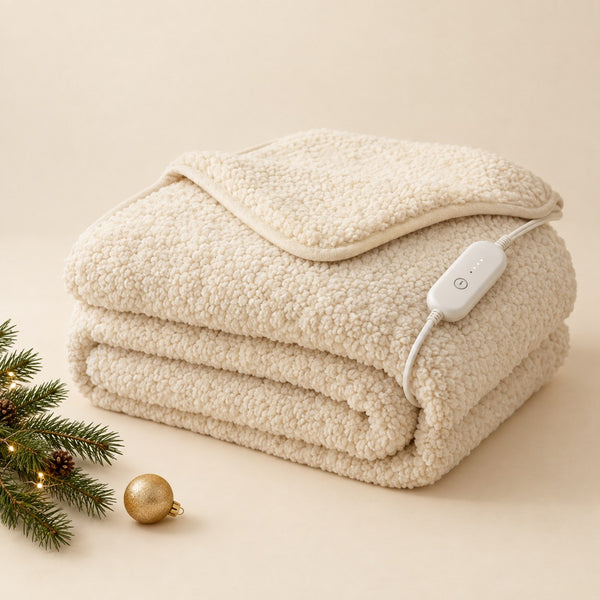 Cloud Sherpa Heated Throw