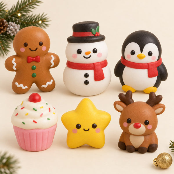 Slow-Rise Squishy Mystery Set (6 pc)