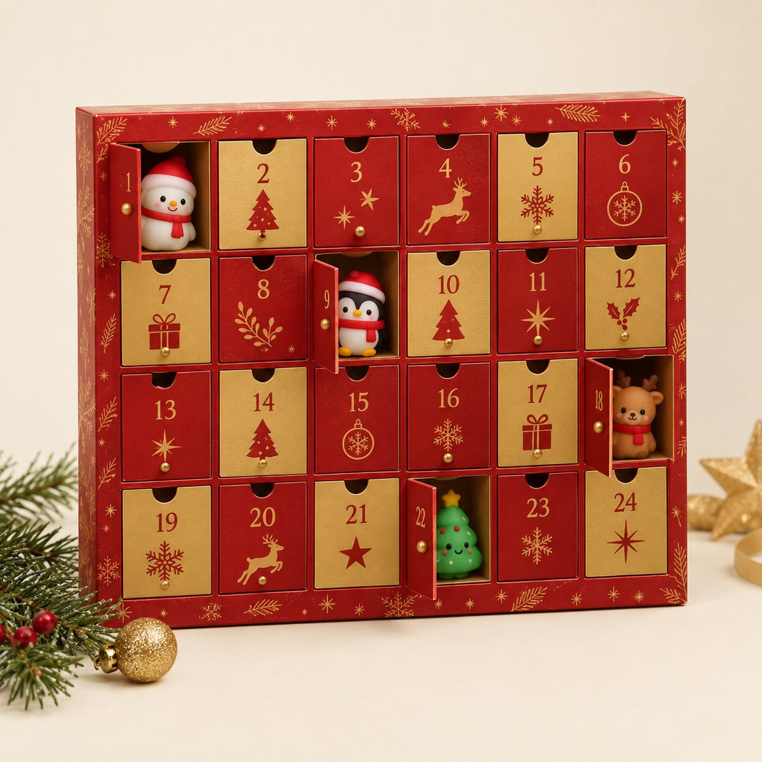 24-Day Mini Squishy Advent Calendar